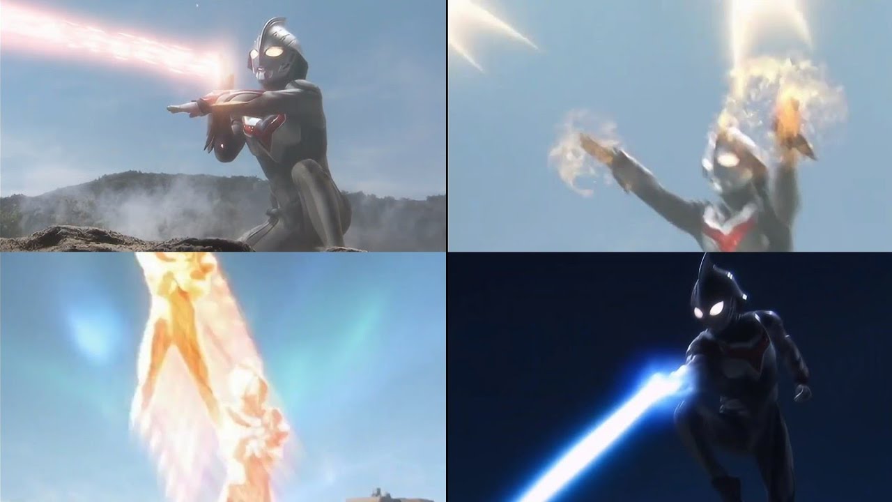 Ultraman Nexus Anphans All Technique