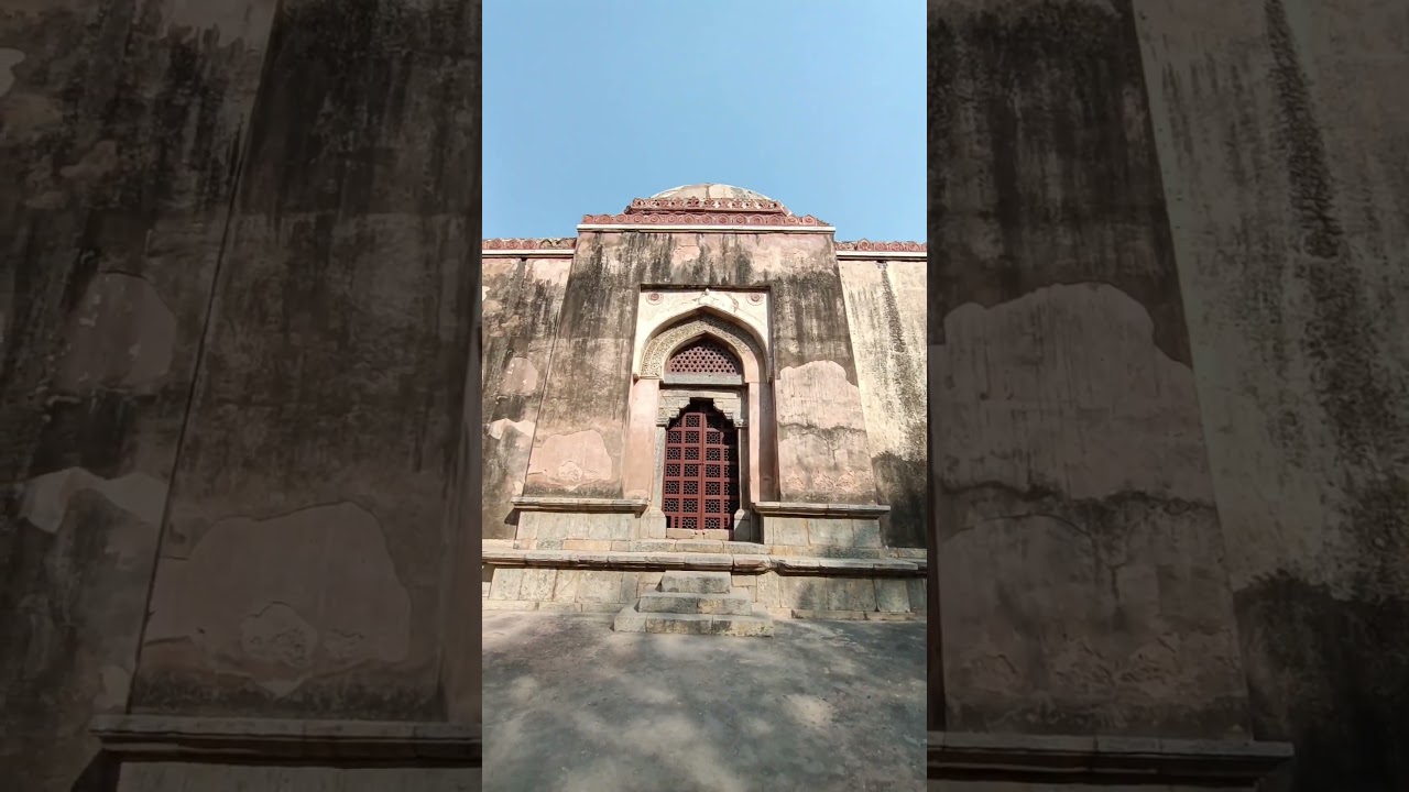 Tomb of Sultan Feroz Shah Tughlaq built in 1388 and it is located at Hauz Khas Complex,Delhi#shorts