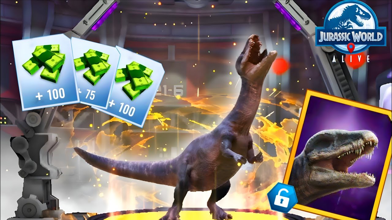 Create BARYOTHUS + Earn more CASH + GRYGANYTH RAMPAGE || JURASSIC WORLD ALIVE || V3.15
