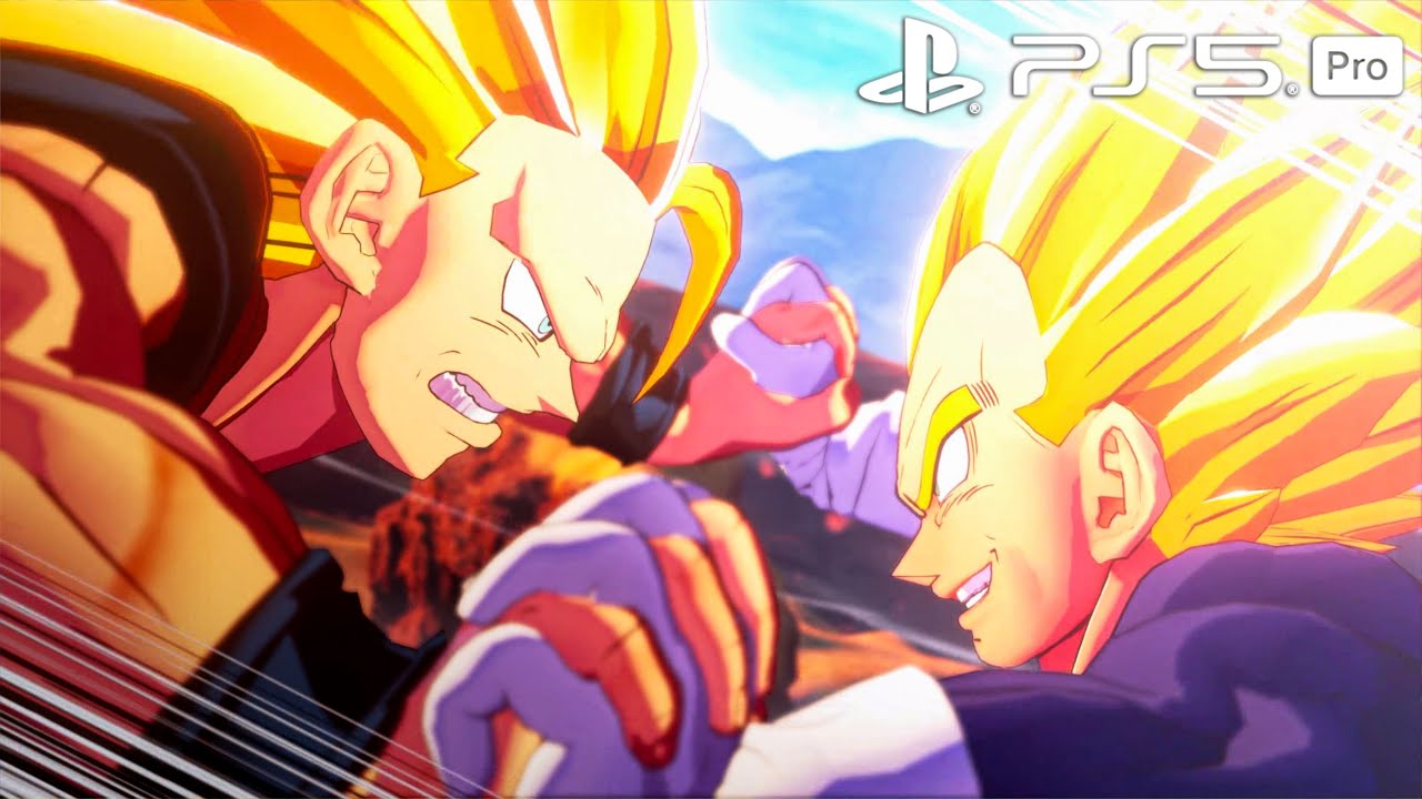 Dragon Ball Z: Kakarot PS5 PRO - Super Saiyan 3 Goku Vs. Super Saiyan 2 Vegeta! & Ending (4K 60FPS)