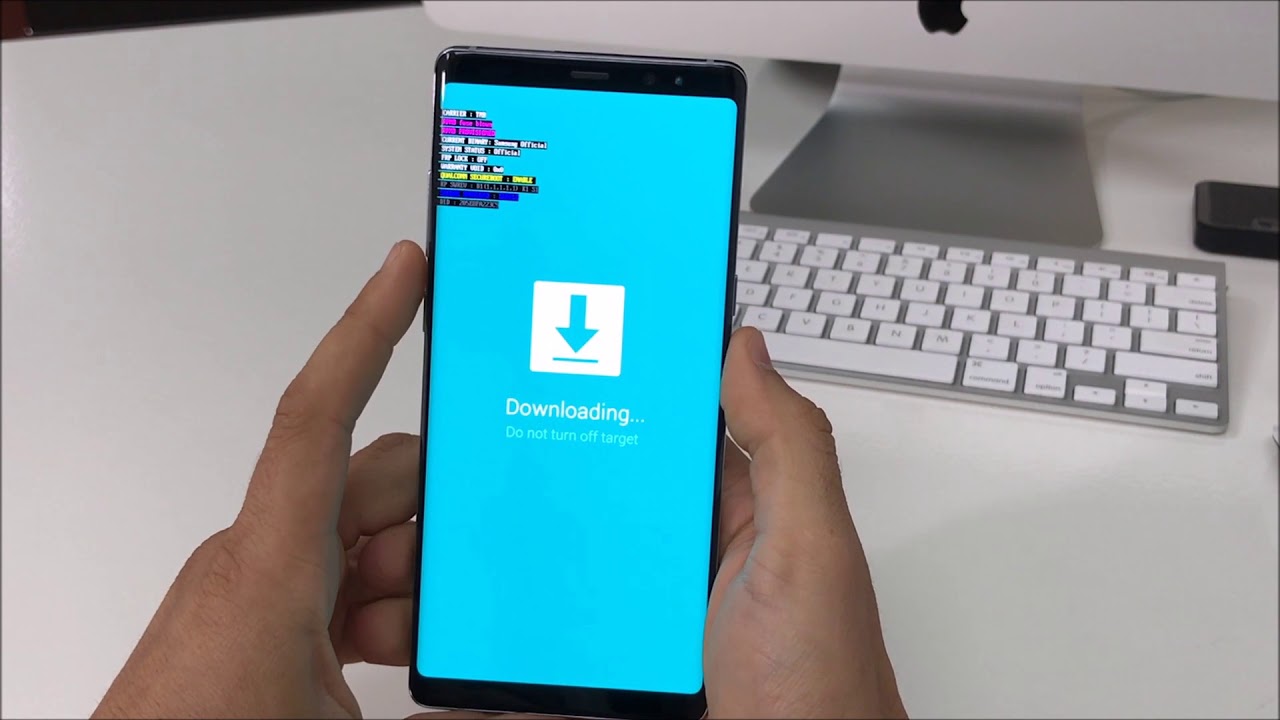How to get Samsung Galaxy Note 8 IN & OUT of Download Mode