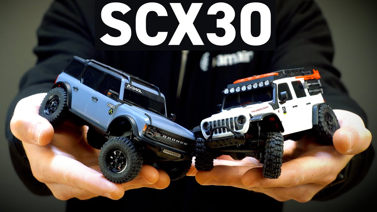 Самый маленький осевой грузовик из когда-либо созданных | SCX30 в масштабе 1/30