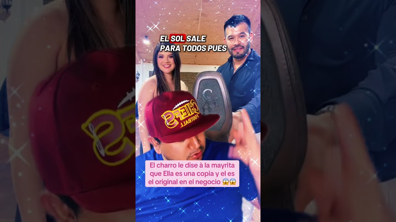 La Mayrita y su equipo de trabajo son copias!! Y yo soy el original se proclama el charro 🫣 wow 