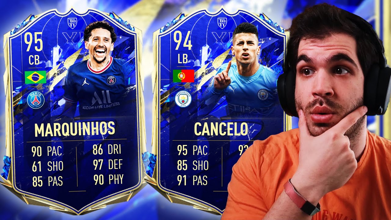 TOTY T&Uuml;M DEFANS OYUNCULARINI DENEDİM-FIFA 22 ULTIMATE TEAM