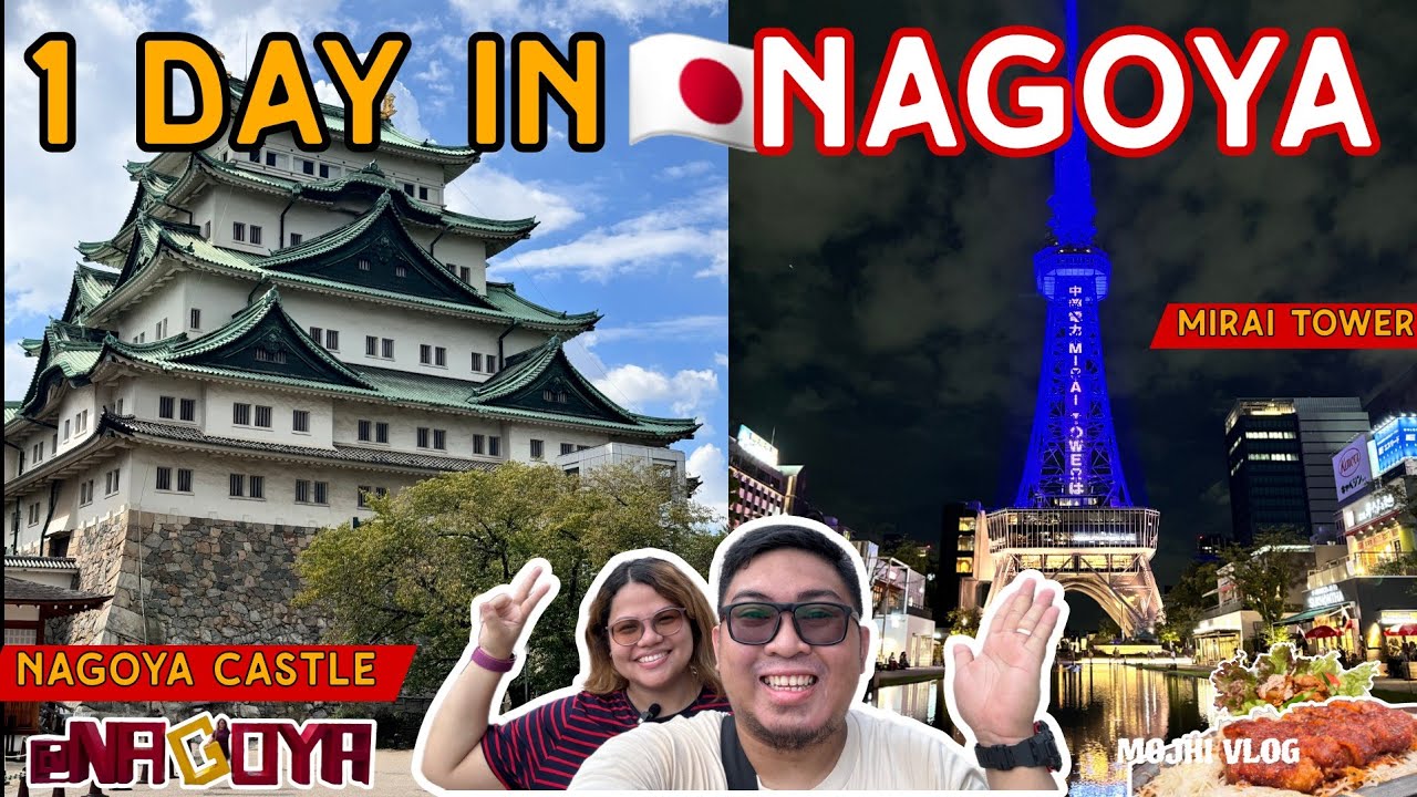 We Explored Nagoya in a Day! Osaka to Nagoya Castle - Japan Travel Guide 2024 | MOJHI VLOG