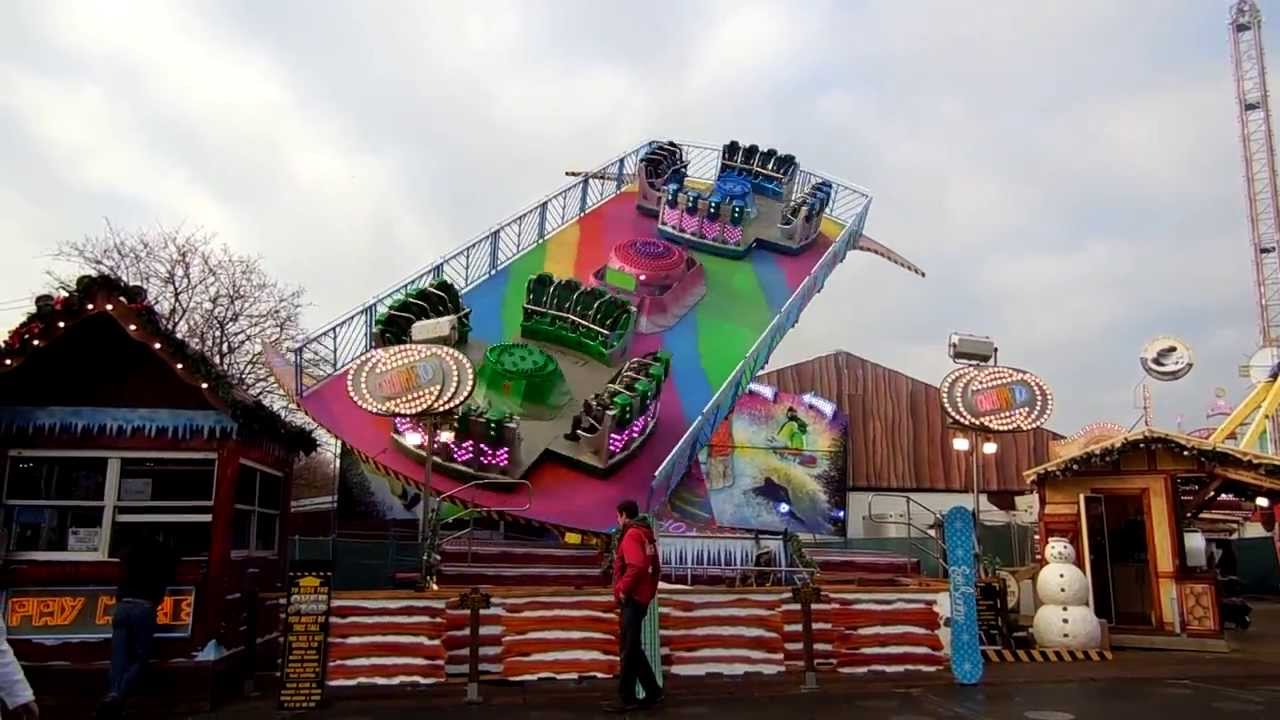 Technical Park Over The Top (Sheldon Hart) Winter Wonderland London 2013 Offride