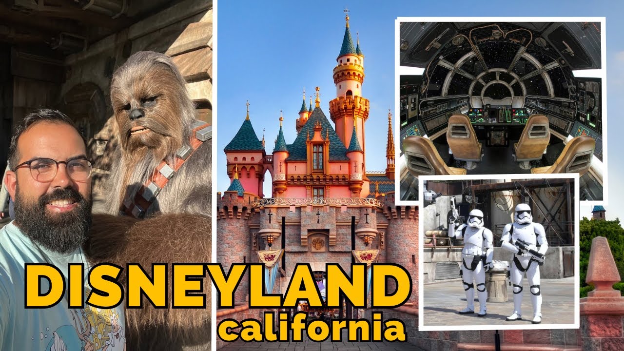 🚀 Visitamos STAR WARS GALAXY EDGE y el CASTILLO DISNEY más antiguo! 🏰 Vlog Disneyland California 4/5