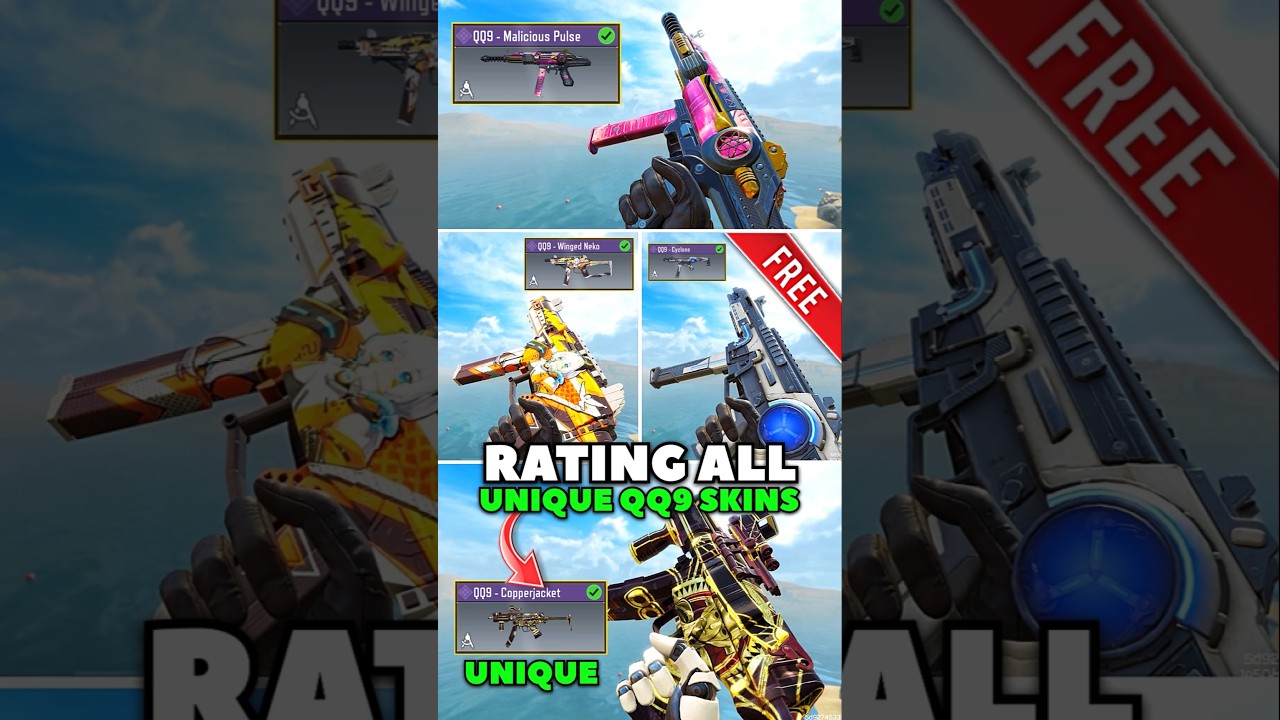 Rating all the Best Epic QQ9 Skins in CODM