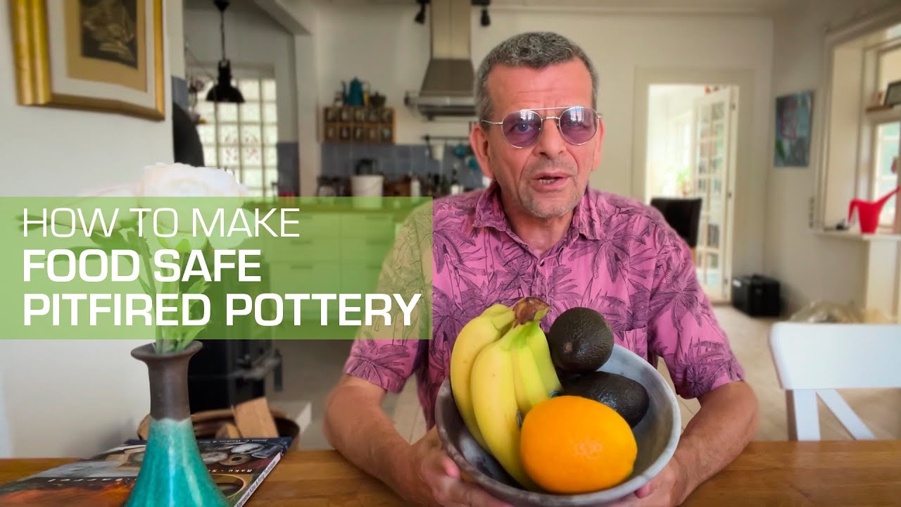 59.  Food Safe Pitfired Pottery - with Liquid Quartz