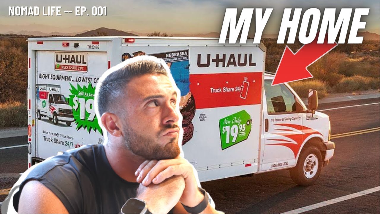 I AM HOMELESS!!! (OFFICIALLY) | Moving Out + Nomad Life Adventure