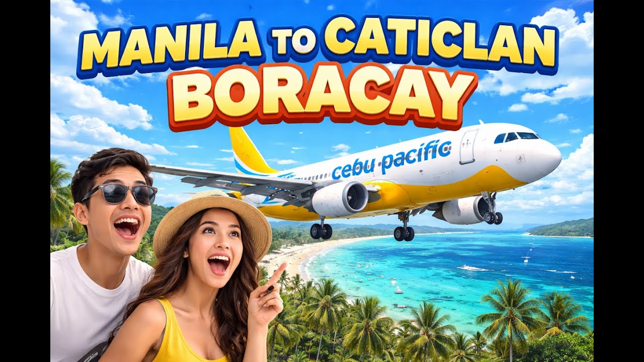 CEBU PACIFIC A320 - MANILA TO BORACAY CATICLAN