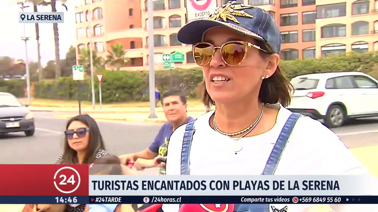 Verano 2019: Comienza el recambio de turistas en La Serena | 24 Horas TVN Chile
