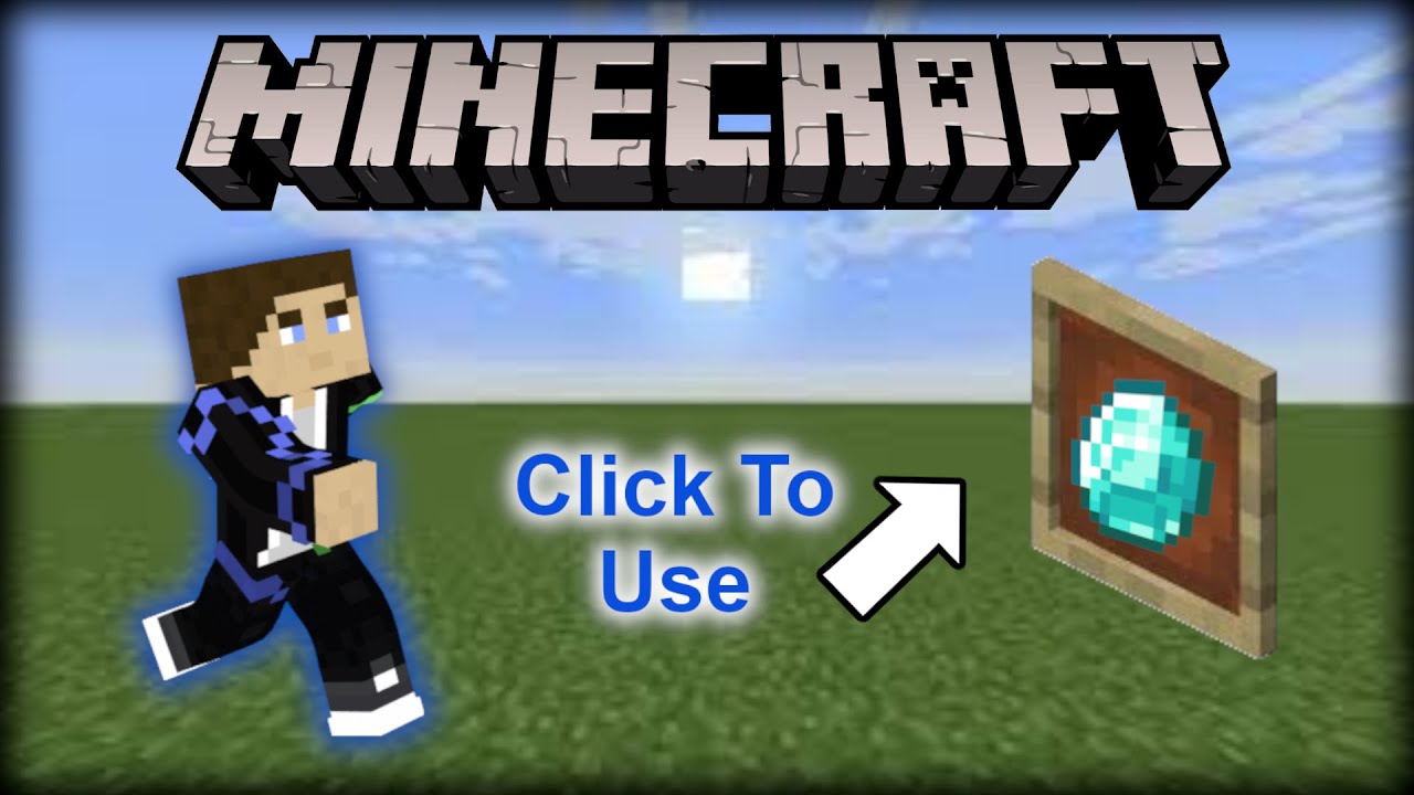 How to Use Item Frames as Inputs Using Commands