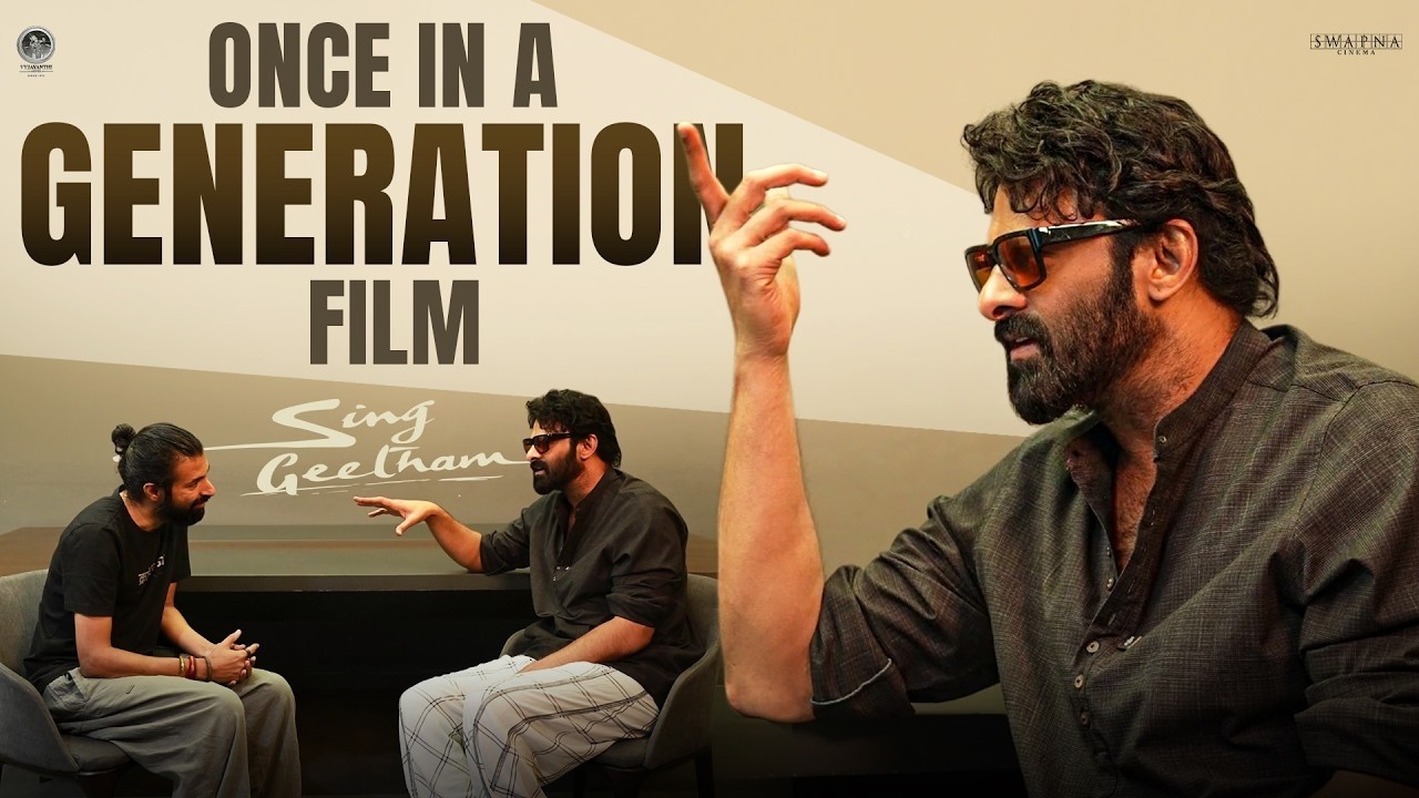 Rebel Star Prabhas Crazy Funny Interview With Nag Ashwin #SingGeetham 🎼 Movie | #kalki2