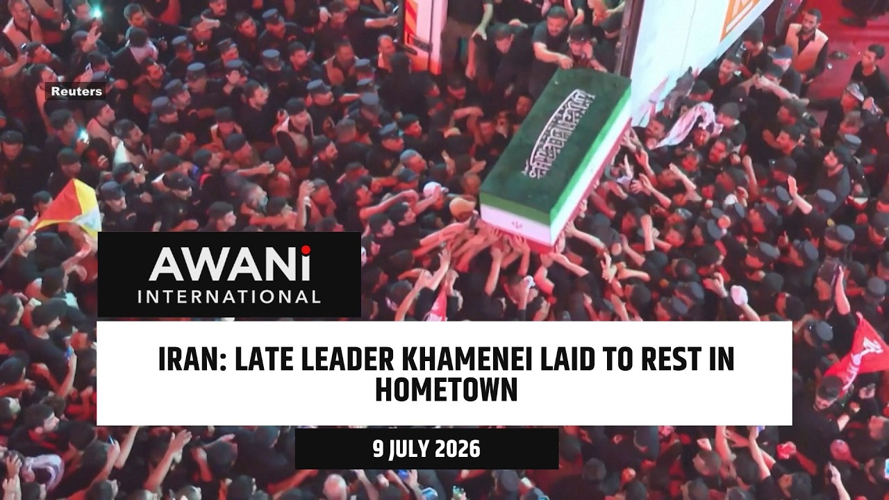 Iran's late Supreme Leader Khamenei laid to rest in hometown