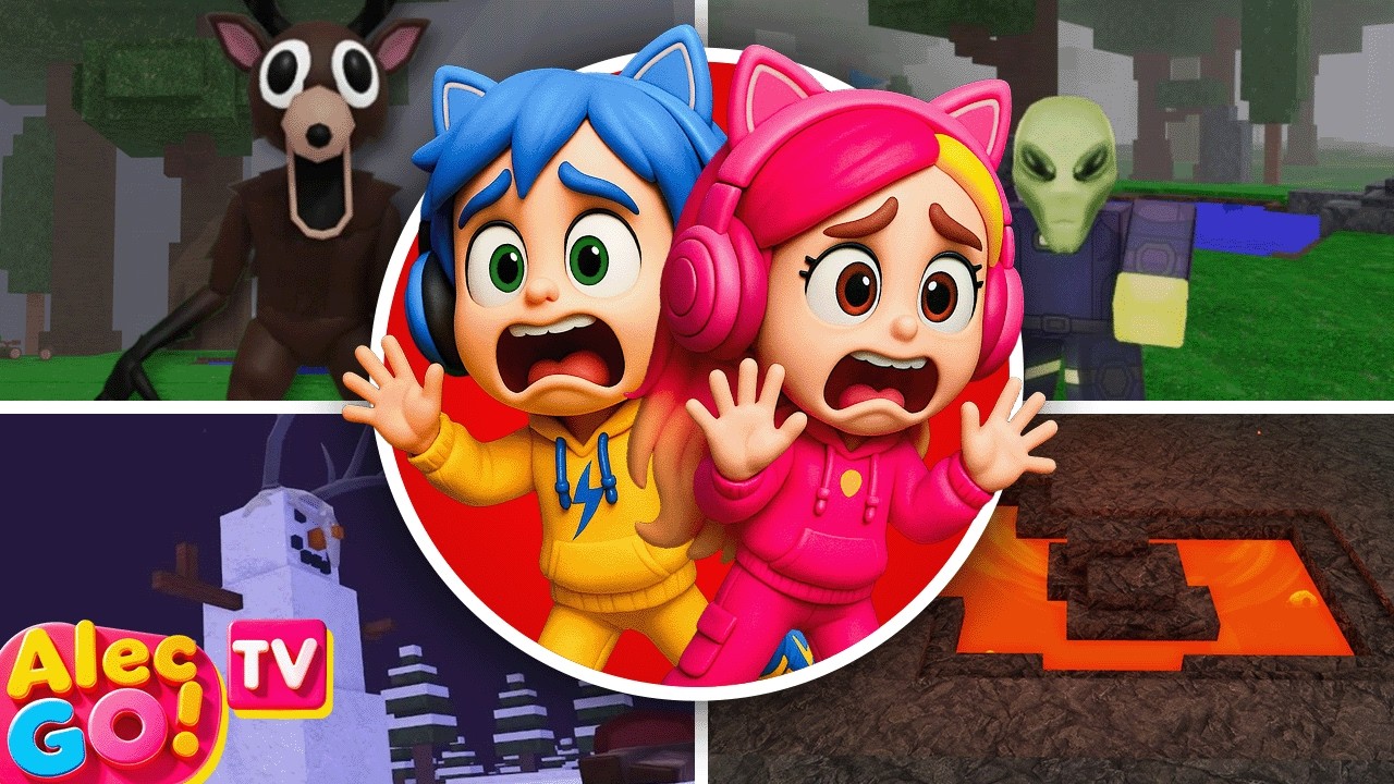 99 NOITES NA FLORESTA E SUAS MELHORES ATUALIZAÇÕES! 🌳🦌 ROBLOX + 2 HORAS (Alec GO! #TV)