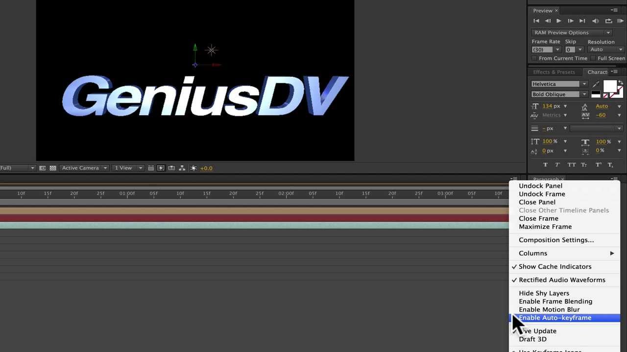 After Effects 3D Textures