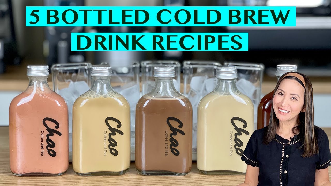 5 HOLIDAY COLD BREW COFFEE DRINK RECIPES IN CONCENTRATES: 180ML BOTTLES: FOR HOME OR BUSINESS