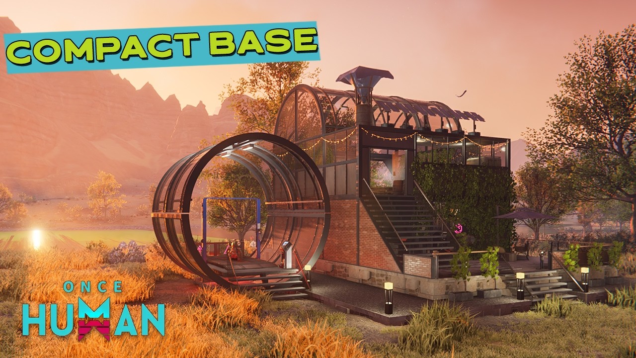 Once Human Updated Modern Compact Base With All You Need