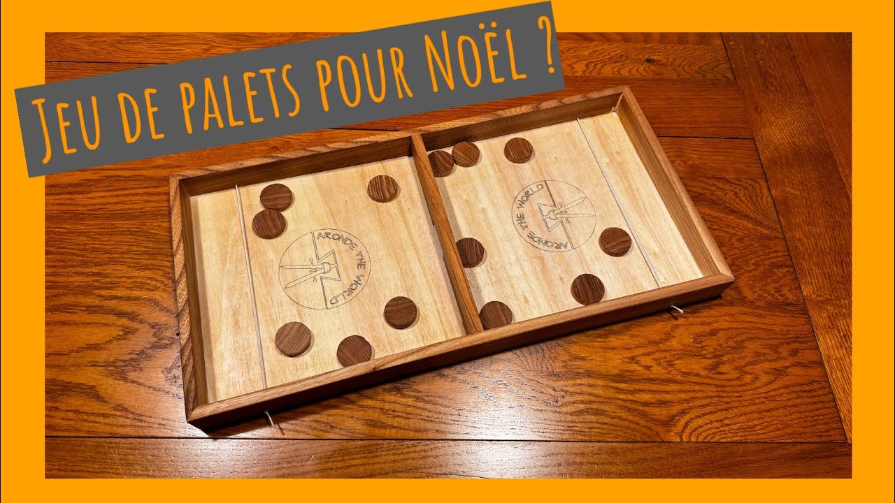 Comment fabriquer un jeu de hockey (palets) en bois￼