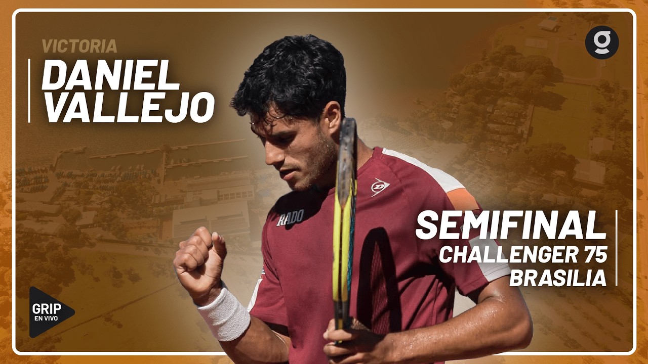 EN VIVO: Daniel VALLEJO 🇵🇾 vs Eduardo RIBEIRO 🇧🇷 - CH 75 de BRASILIA - SF