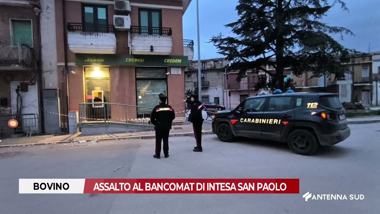 23 FEBBRAIO 2026 - BOVINO, ASSALTO AL BANCOMAT DI INTESA SAN PAOLO WEB