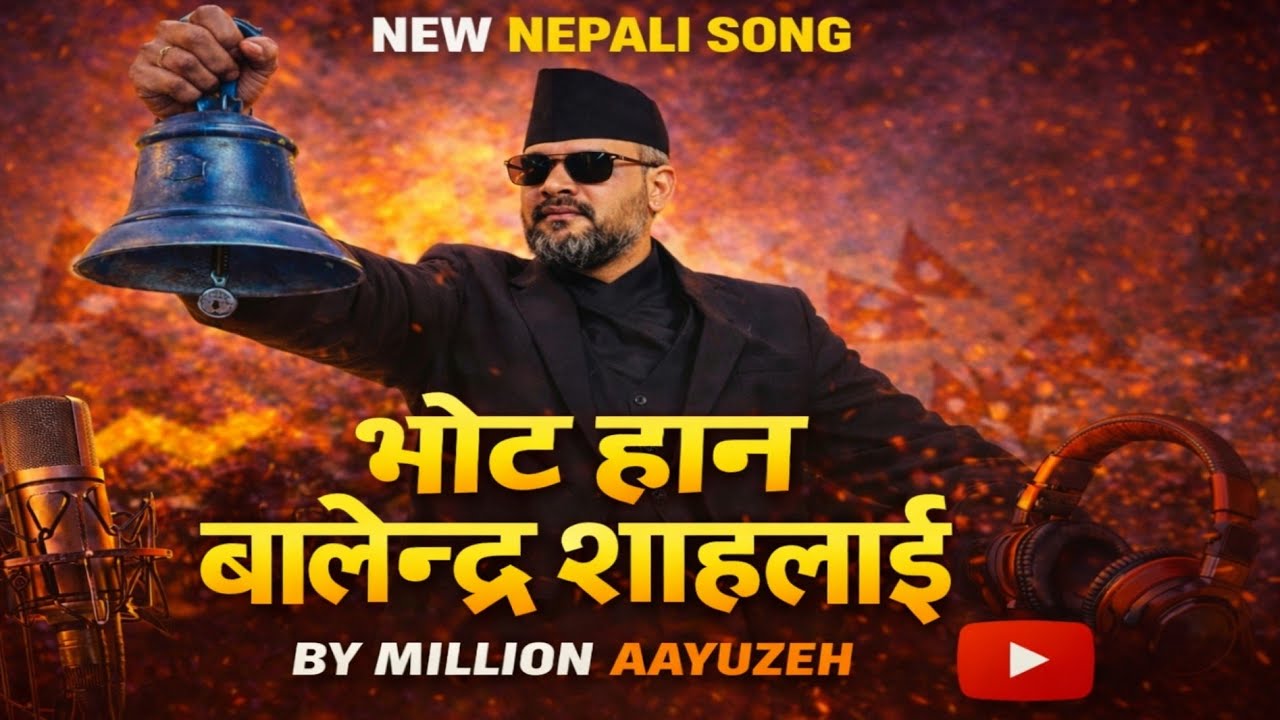 BALEN SHAH NEW SONG 🎵 - VOTE HAAN BALENDRA SHAH LAI ( भोट हान बालेन्द्र शाहलाई) ● NEW NEPALI SONG 
