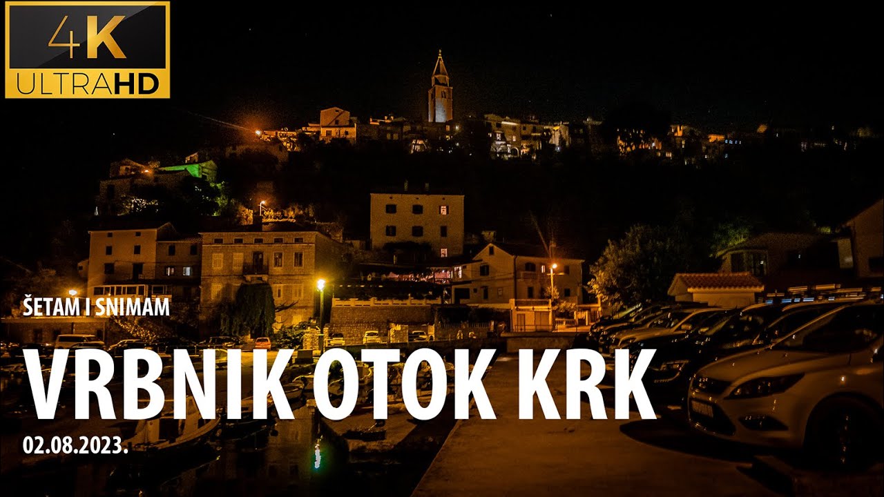 Šetam i snimam: Vrbnik otok Krk 02.08.2023 4k #citywalk #vrbnik #otokkrk #visitvrnnik #vacation #krk