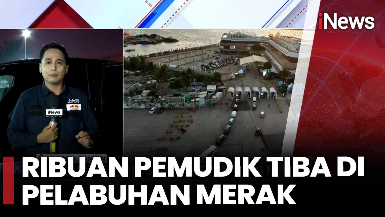 Arus Mudik Mulai Terlihat, Ribuan Pemudik Tiba di Merak | iNews Sore (15/3)