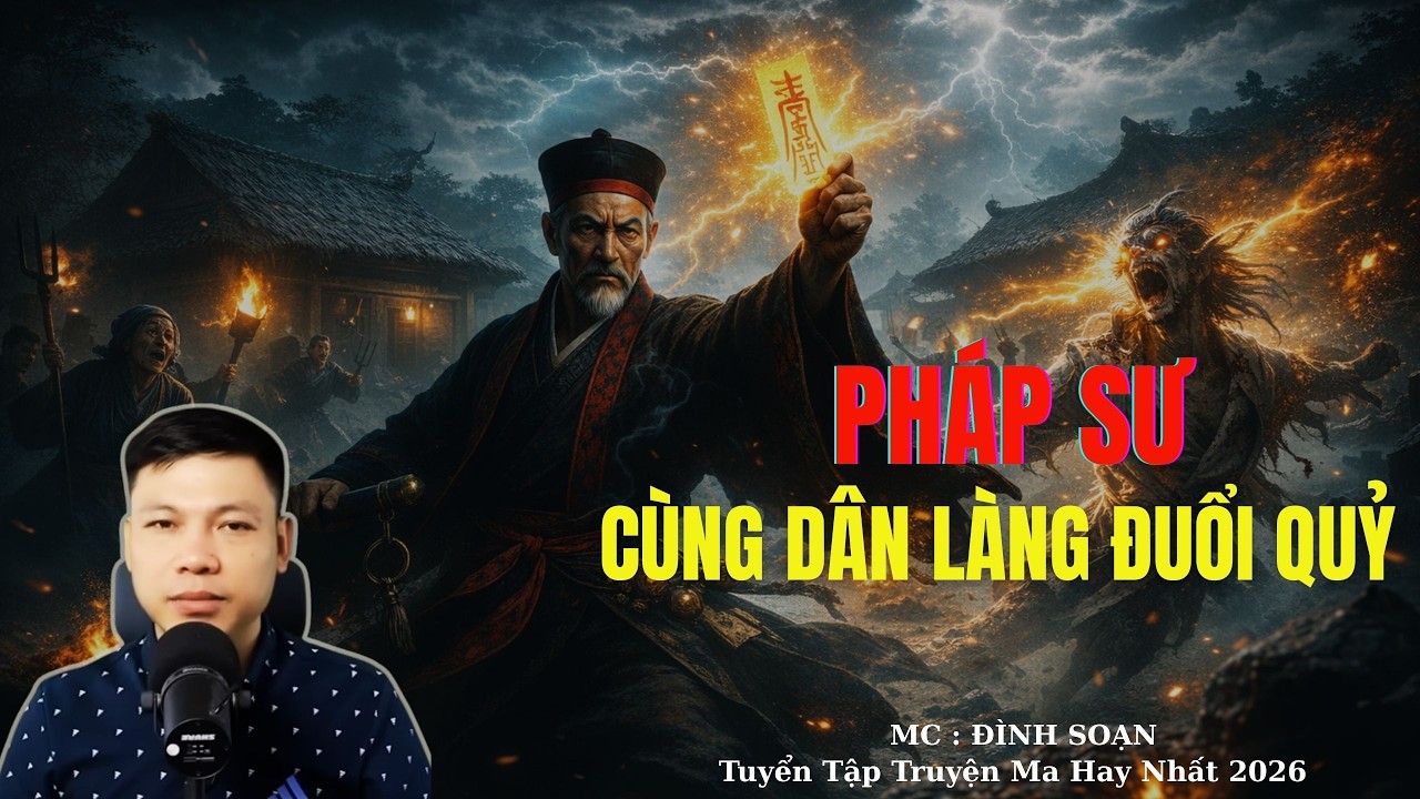 Truyện Ma Đình Soạn : PHÁP SƯ CÙNG DÂN LÀNG ĐUỔI QUỶ | TUYỂN TẬP TRUYỆN MA ĐÌNH SOẠN .