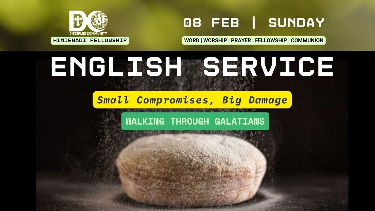 English Worship Service  @ Disciples Community Church (Hinjewadi Fellowship) | Feb 08 2026 -3