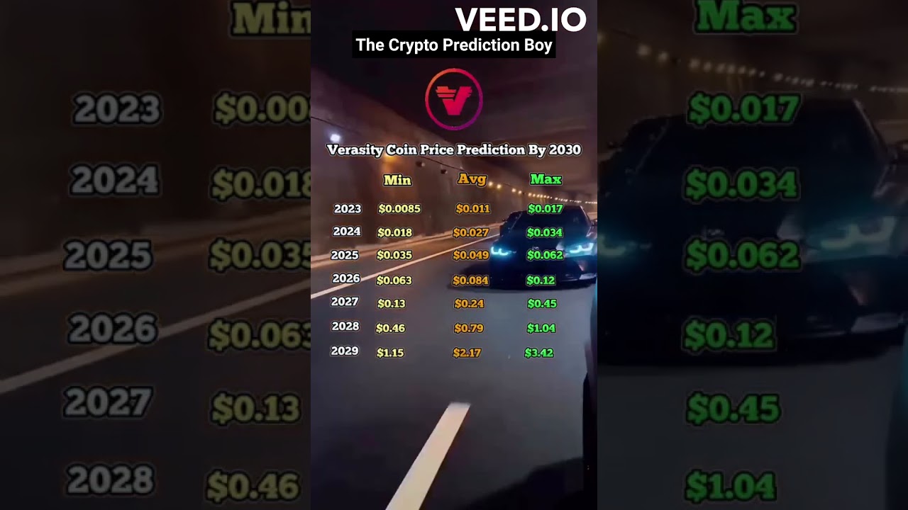 🔥GET RICH WITH CRYPTO | Verasity Price Prediction 2030 | Verasity