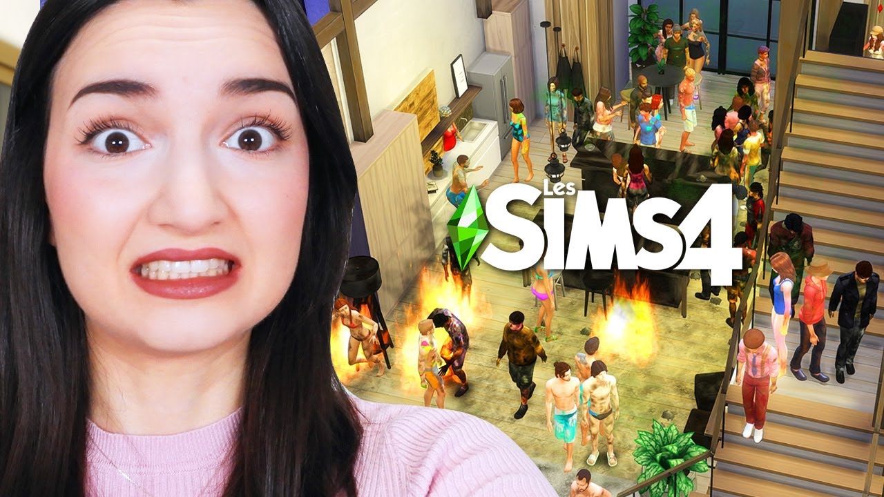 100 SIMS ENFERMÉS dans une villa ça donne quoi ? 🫣 (vous n’êtes pas prêts...) | Challenge Sims 4