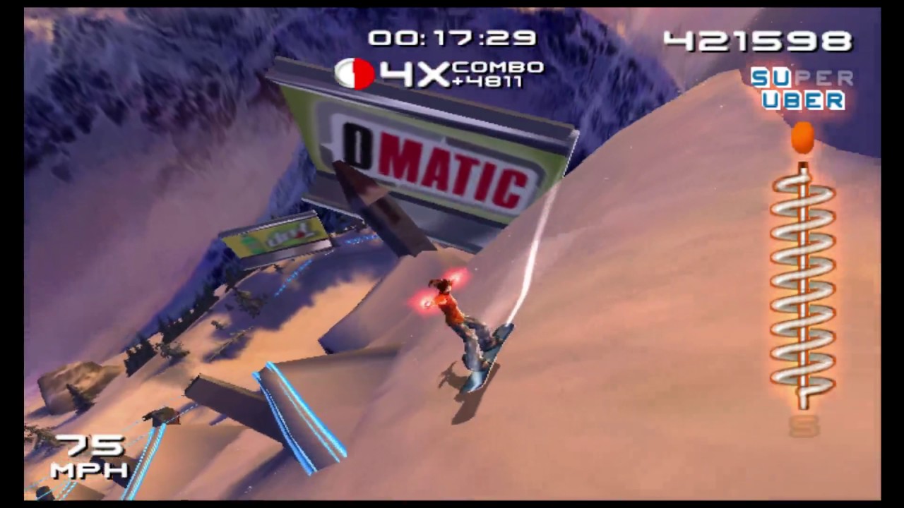 SSX 3 - All Peak Race (Clean w/ booths) - 16:32 (TAS, obsolete)