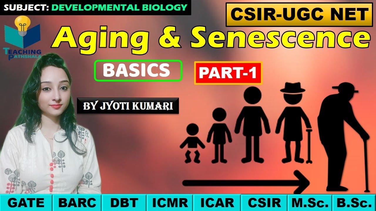 AGING & SENESCENCE || CSIR NET || GATE || JYOTI KUMARI
