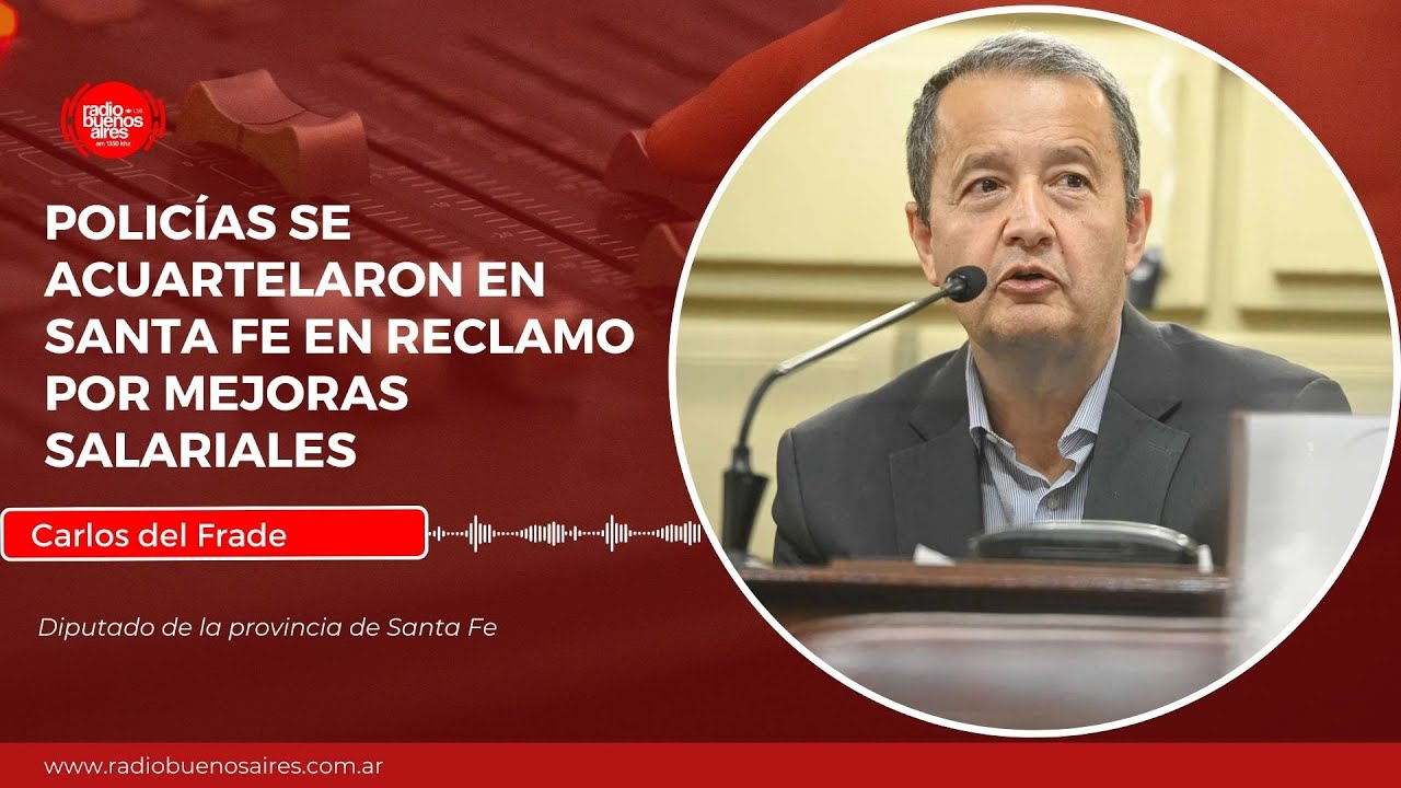Carlos Del Frade revela la verdad del conflicto policial y denuncia censura
