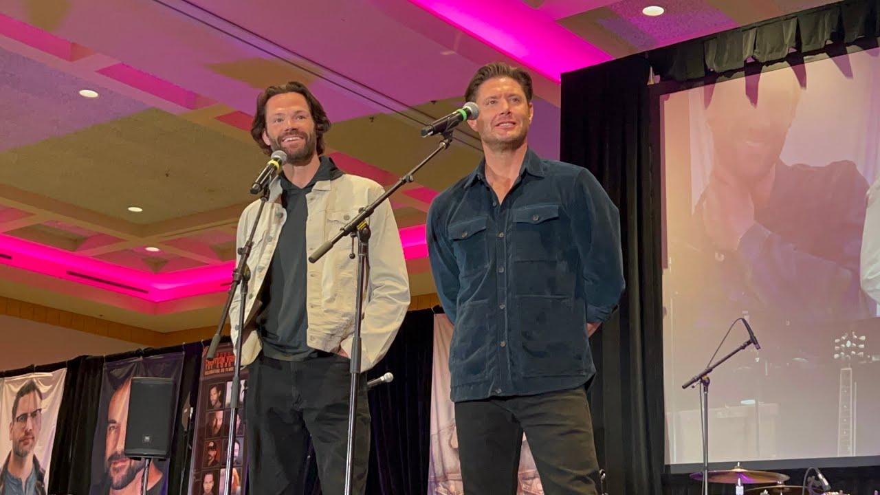 Jensen Ackles and Jared Padalecki Gold Panel Vancouver 2025