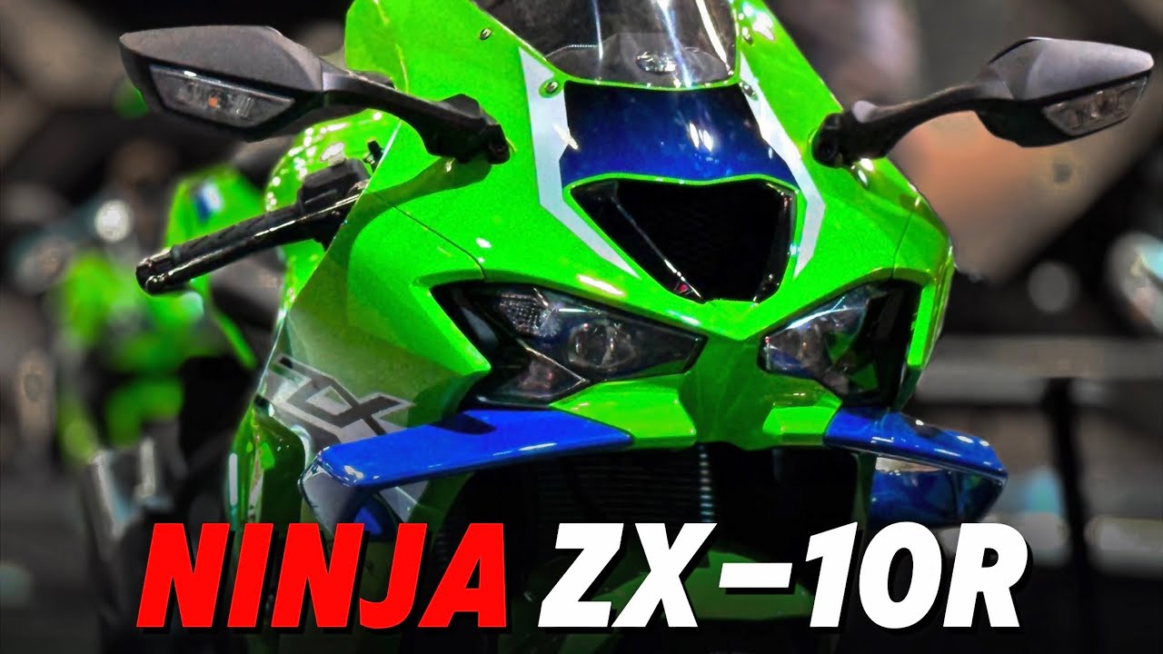 Кавасаки Ниндзя ZX-10R 2026 | 4К