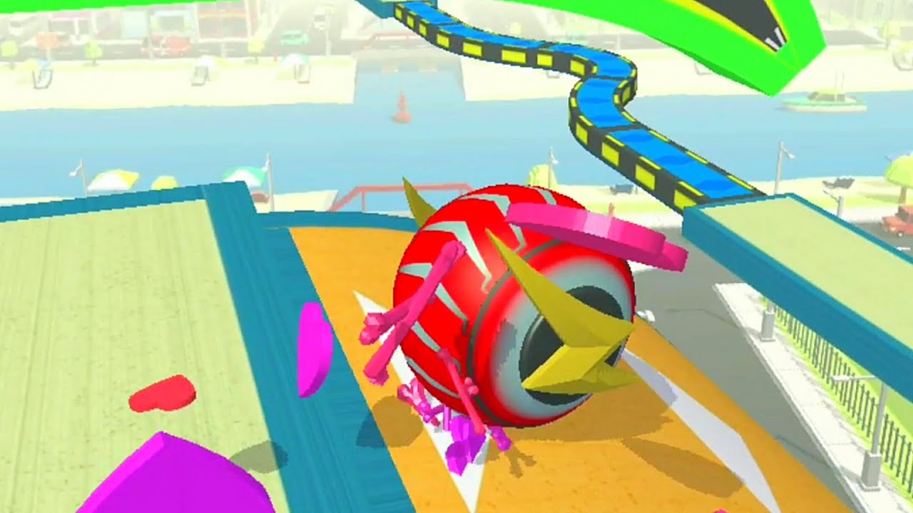 Action Balls: Gyrosphere Race SpeedRun Gameplay Level 365 to 366