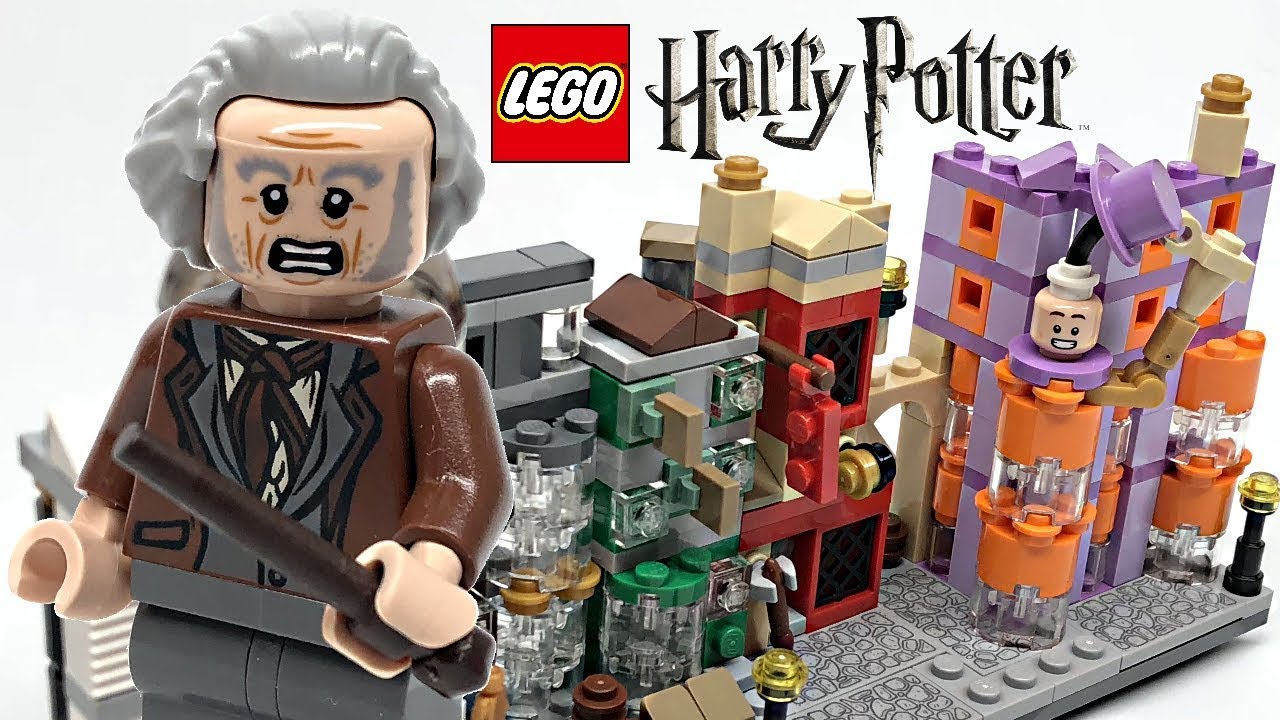 LEGO Harry Potter Diagon Alley review! 2018 set 40289!