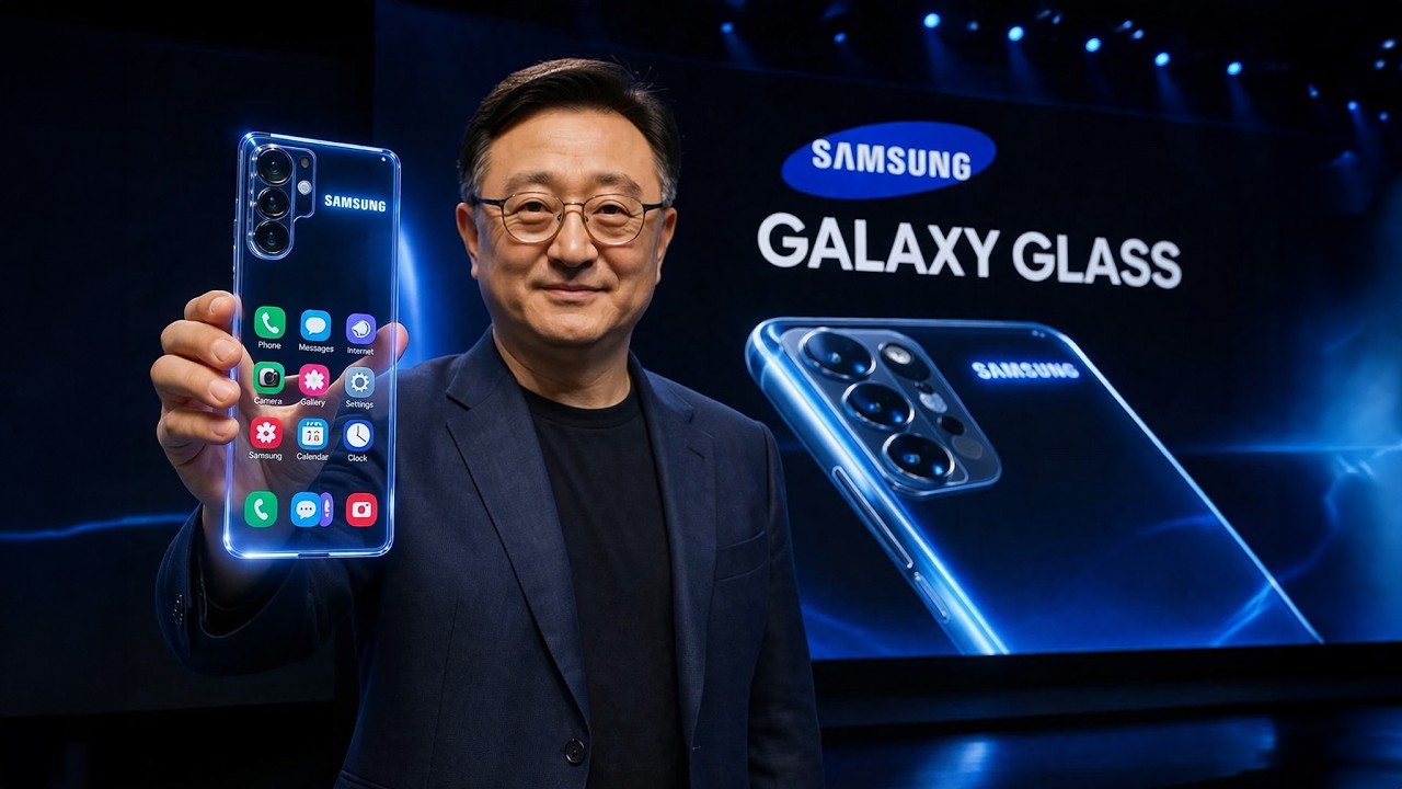 Samsung Shocks the Industry by Unveiling the World&rsquo;s First Fully Transparent Smartphone