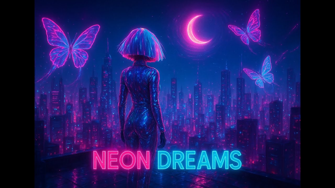 Sia &ndash; Neon Dreams (Official AI Lyrics Video)