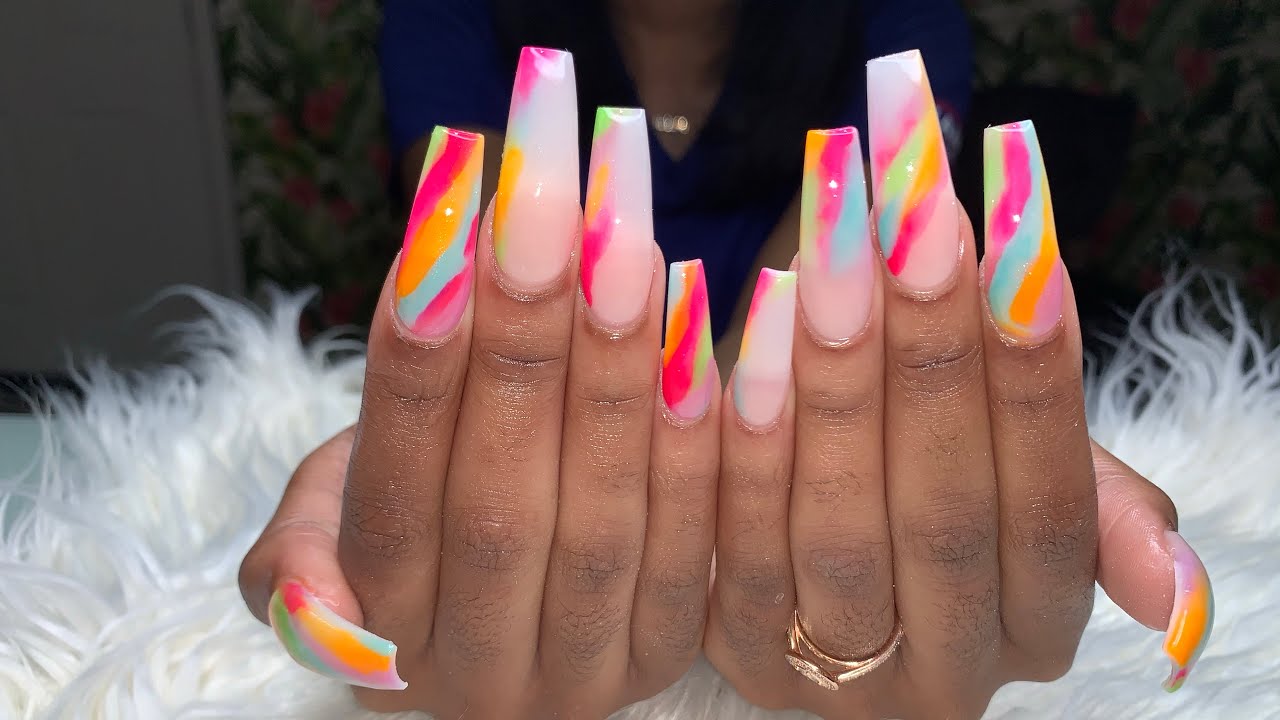 Acrylic Nails Fullset | All Acrylic No Polish | How To Do Nails For Beginners | Natali Carmona