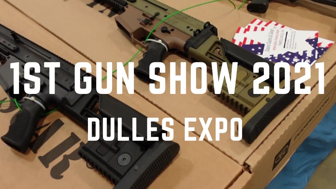 ERSTE WAFFENMESSE DES JAHRES 2021 | National Gun Show Virginia