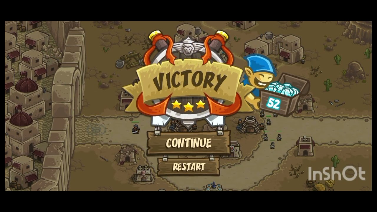 Playing kingdom rush frontiers EP 1