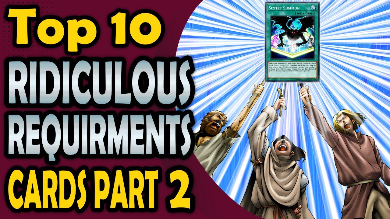 Top 10 Cards With Ridiculous Activation Requirements Part 2