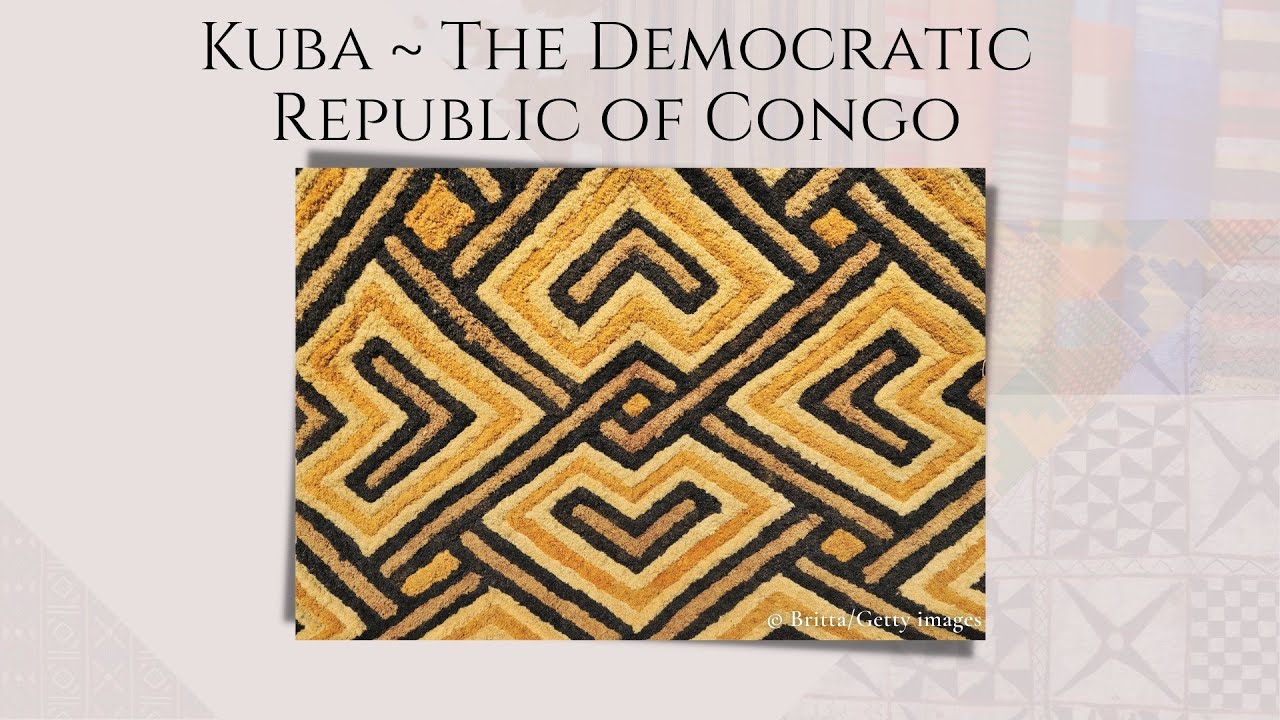 MINDS Textile Showcasing: Kuba/Raffia ~ The Democratic Republic of Congo