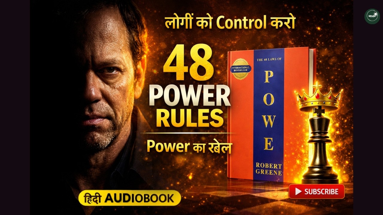 48 Laws of Power Audiobook in Hindi | Power के 48 नियम जो आपकी ज़िंदगी बदल देंगे | Full Summary