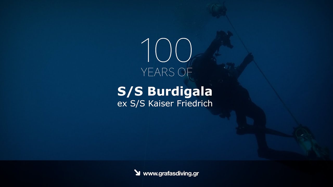 100 years of S/S Burdigala ex S/S Kaiser Friedrich
