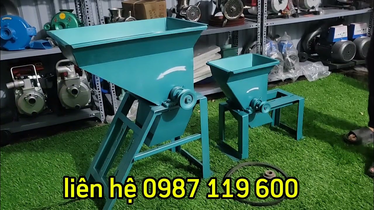 2 mẫu cối xay nghệ tươi,cối xay tinh bột nghệ,cối xay tinh bột săn dây,cối xay củ mài,xay củ mì